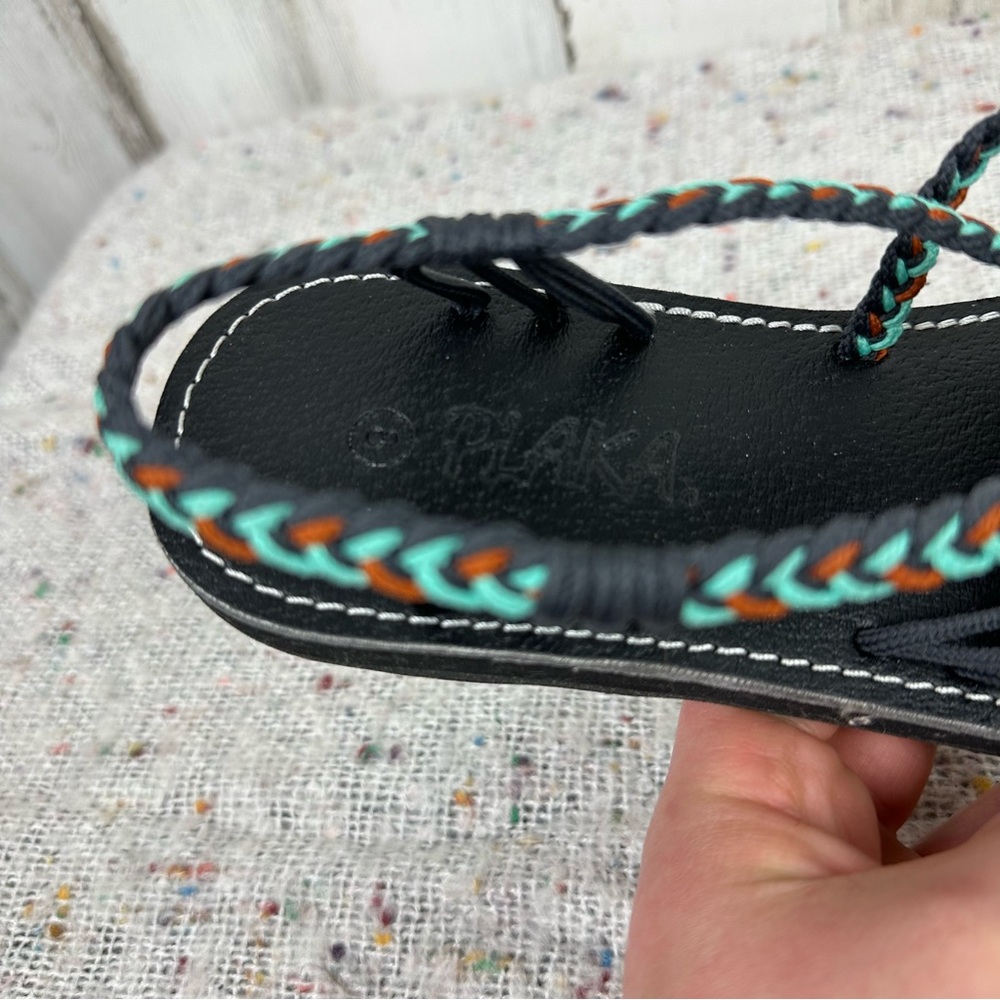 Plaka | Multicolored Rope Sandal - Picture 5 of 9